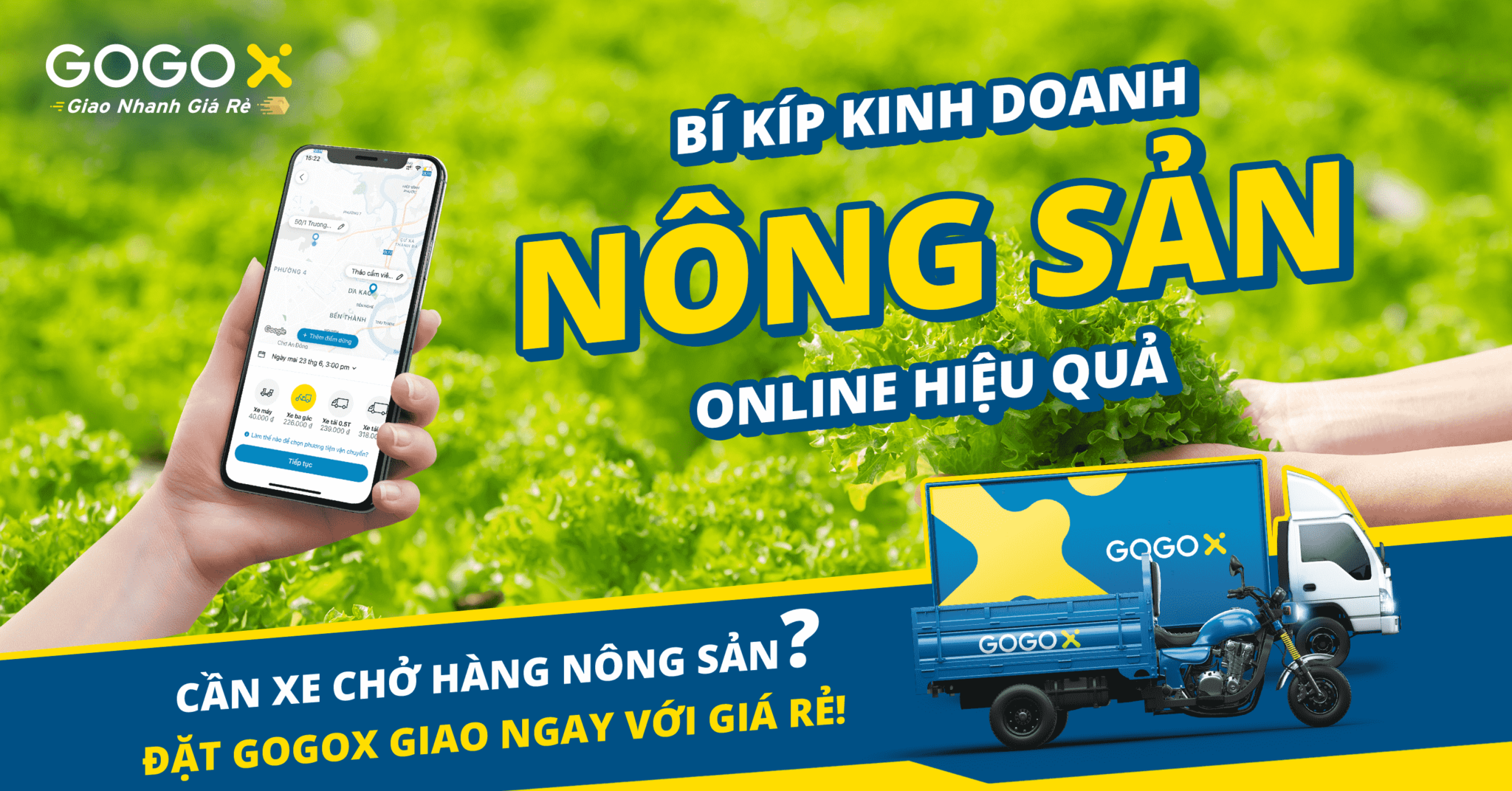 Mách nước kinh doanh nông sản online hiệu quả với lãi cao